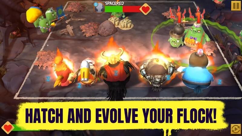 تحميل لعبة Angry Birds Evolution مهكرة