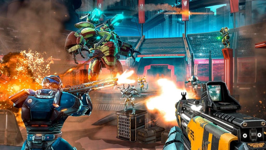 تحميل لعبة Shadowgun Legends مهكرة مجانا للأندرويد