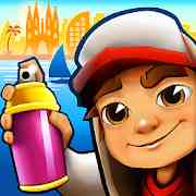 تحميل لعبة Subway Surfers مهكرة للأندرويد