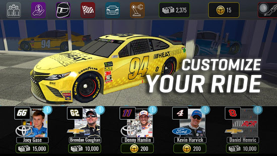 تحميل لعبة NASCAR Heat Mobile مهكرة