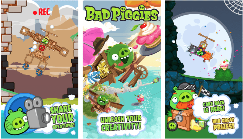 تحميل لعبة Bad Piggies مهكرة