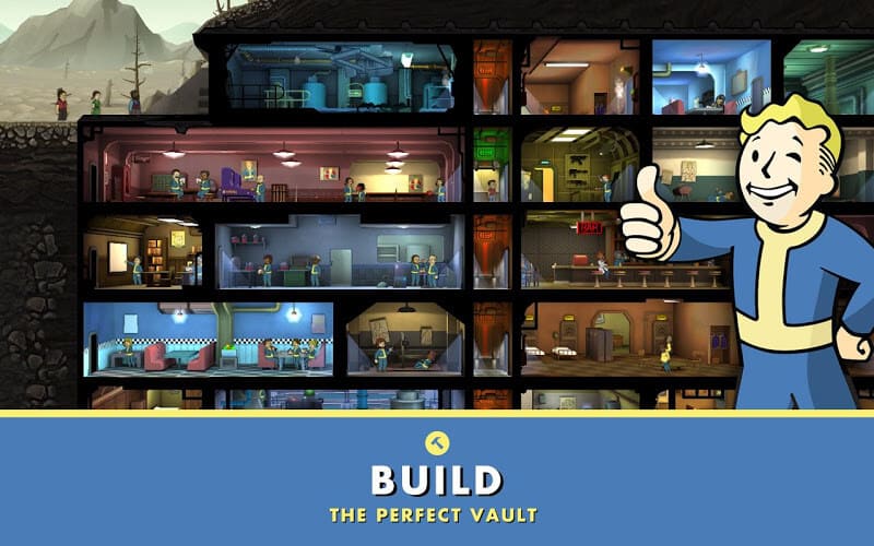 تحميل لعبة Fallout Shelter مهكرة