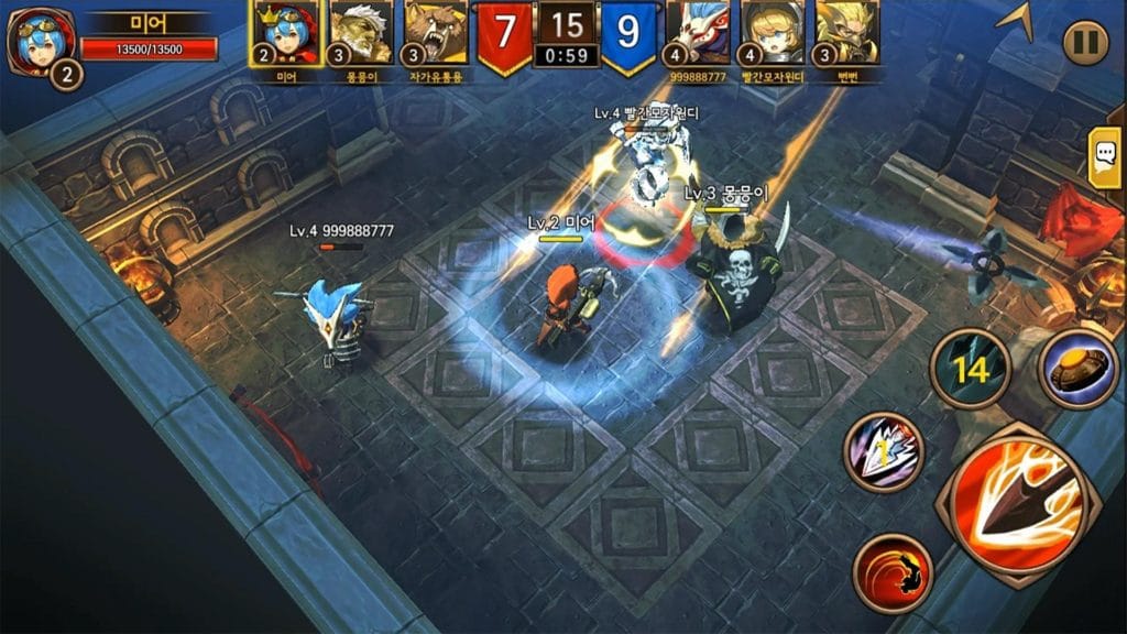 تحميل لعبة Heroes Arena كاملة للأندرويد