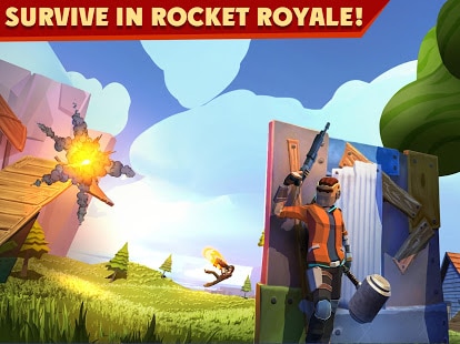 تحميل لعبة Rocket Royale مهكرة للاندرويد آخر إصدار