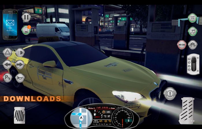 تحميل لعبة Amazing Taxi Simulator V2 2019 مهكرة