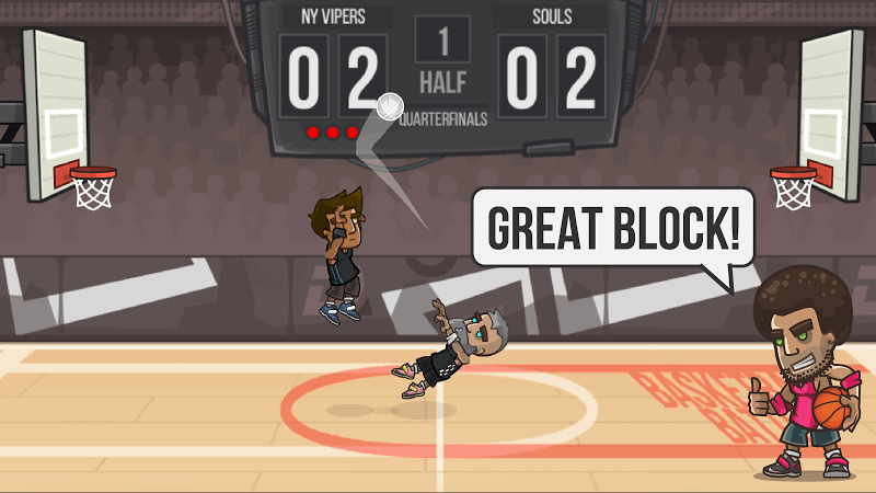 تحميل لعبة Basketball Battle مهكرة