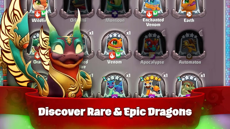 تحميل لعبة DragonVale World مهكرة للأندرويد