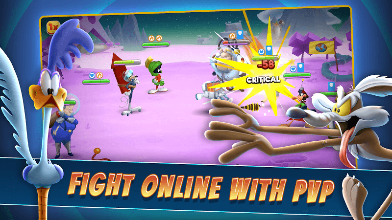 تحميل لعبة Looney Tunes World of Mayhem مهكرة للأندرويد