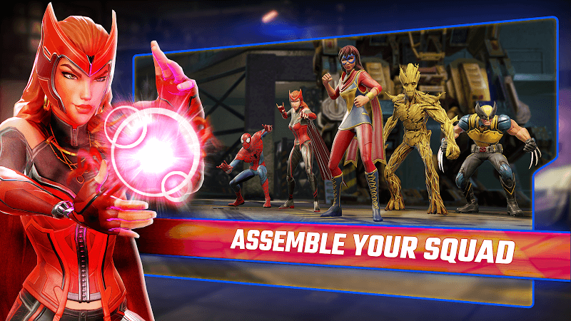 تحميل لعبة Marvel Strike Force مهكرة