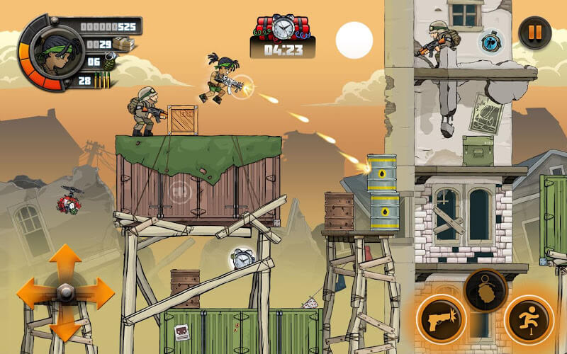 تحميل لعبة Metal Soldiers 2 مهكرة للأندرويد