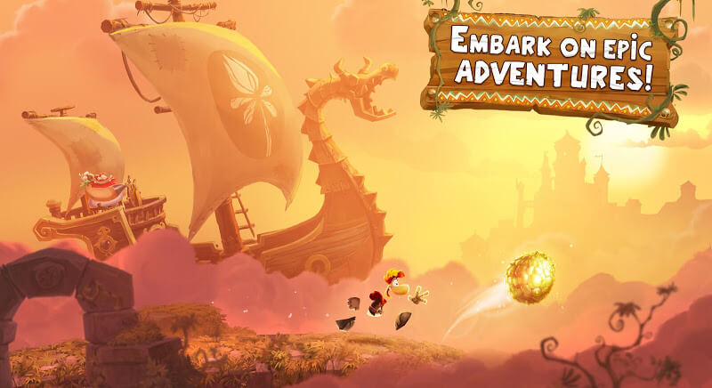 تحميل لعبة Rayman Adventures مهكرة