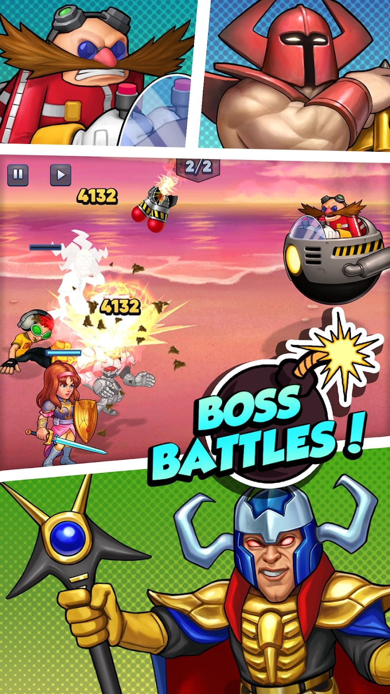 تحميل لعبة SEGA Heroes مهكرة