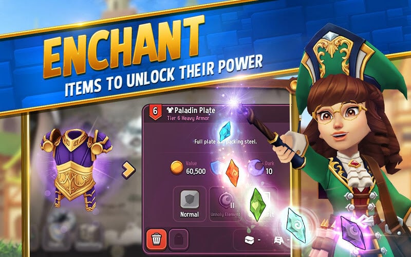 تحميل لعبة Shop Titans مهكرة