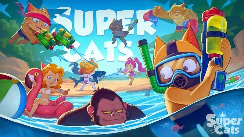 تحميل لعبة Super Cats للأندرويد