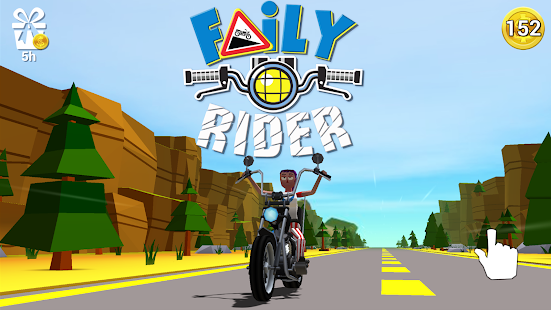 تحميل لعبة Faily Rider مهكرة للأندرويد