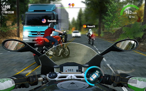 تحميل لعبة Moto Traffic Race 2 مهكرة للأندرويد