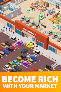 تحميل لعبة Idle Supermarket Tycoon مهكرة للأندرويد