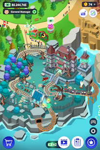 تحميل لعبة Idle Theme Park Tycoon مهكرة للاندرويد