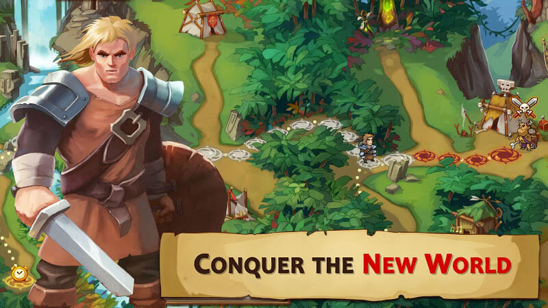 تحميل لعبة Braveland Heroes﻿ مهكرة للاندرويد