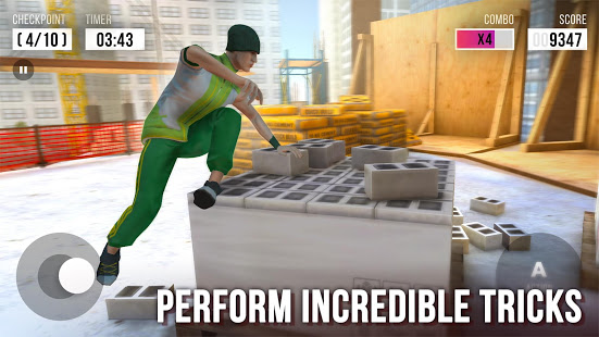 تحميل لعبة محاكاة الباركور Parkour Simulator 3D للأندرويد