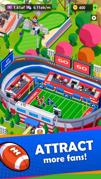 تحميل لعبة Sports City Tycoon [آخر نسخة] مهكرة للأندرويد